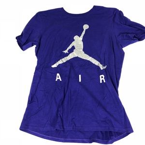Jordan men’s tee purple and 3m size medium